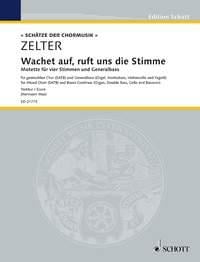 Wachet auf, ruft uns die Stimme